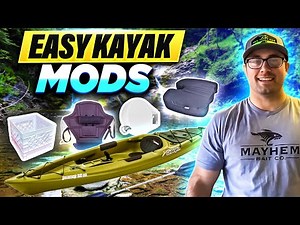 Super Easy Fishing Kayak Modifications - Sun Dolphin Journey 12 SS