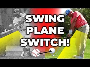 The Perfect SWING PLANE For An Easy Switch From Baseball To Golf