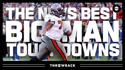 Greatest offensive lineman touchdowns | NFL Throwback 