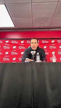 Luke Fickell pres conference: Wisconsin football coach reacts to win over Illinois