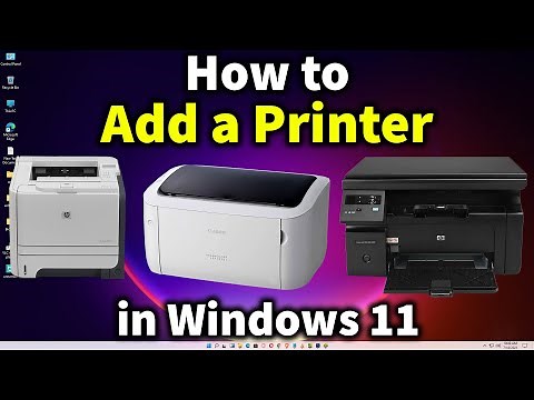 How To Set up or Install a Printer on Windows 11