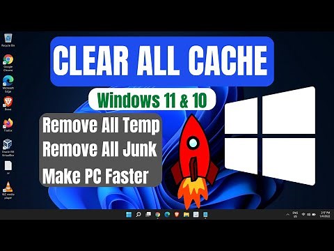 Cleaning Your PC - Faster Speed & More Productivity! Clear All Cache From Windows 11/10