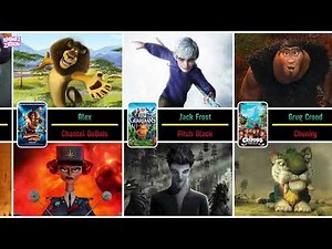 All Main Characters and Villains in DreamWorks Animation Movies #anime #animation #dreamworks