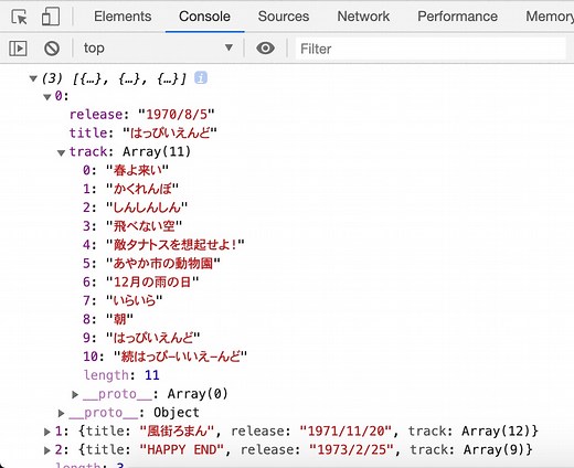 【JS】async/await構文で書いたFetch APIからJSONデータを読み込む - クモのようにコツコツと