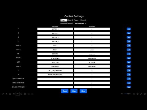 Tutorial Setting on Control Panel emulatorjs