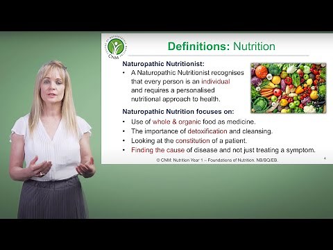 CNM’s Accredited Online Nutrition Course