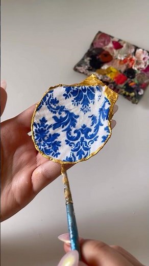 Sea shell jewelry dish idea🤍🐚💍