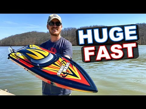BRUSHLESS FAST & HUGE Self Righting RC Boat - Pro Boat Sonicwake 36" Deep-V RC Speed Boat