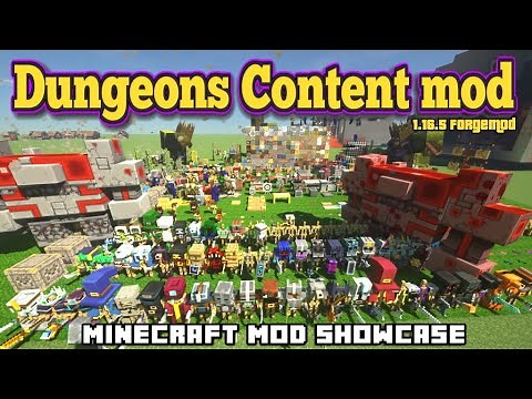 Minecraft 1.16.5 - Dungeons Content mod