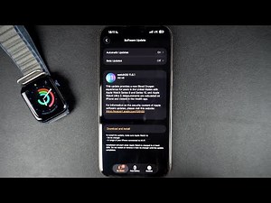 How To Update Apple Watch | watchOS Tips