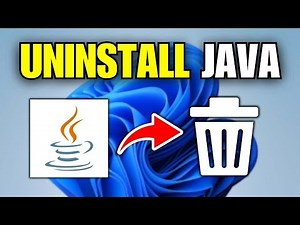 How To Uninstall Java From Windows 11 (2025)