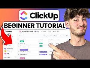 ClickUp Beginners Tutorial (2024 Step-by-Step Guide)