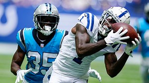 Eason drops downfield DIME in the bucket to Campbell for 37 yards