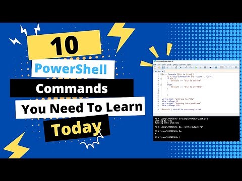 Common PowerShell Commands You Will Use As A System Administrator
