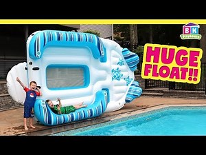 BIGGEST Pool Float EVER! | Huge H20 GO Float!