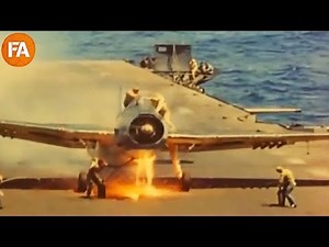 Vintage Aircraft Carrier Landings - Fails and Mishaps