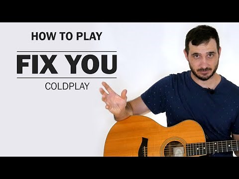 Fix You (Coldplay) | How To Play On Guitar (Acoustic Version)