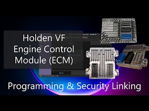 Holden VF Commodore Engine Control Module (ECM/ECU/PCM) Programming and Security Linking