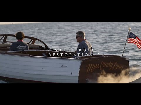 Vintage Boat Restoration - a Classic Lyman Islander