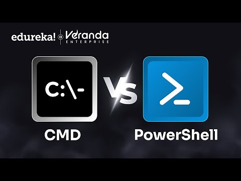 CMD vs PowerShell | Windows Command Prompt vs Windows PowerShell | Edureka
