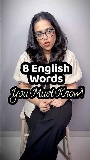8 Daily Used English Words You Must Know | Fluent English Speaking With Ananya