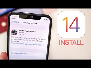 iOS 14 Public Beta Released - How to Install!