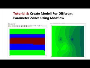 Tutorial 8: Groundwater flow modelling for different soil zones using Modflow