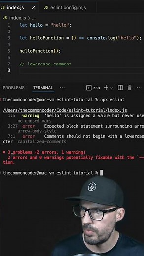 Instantly Fix JavaScript Errors Using ESLint!