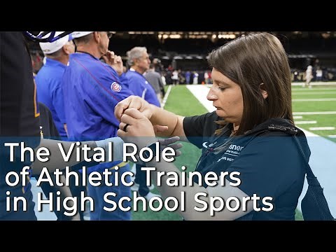 How Athletic Trainers Go Above and Beyond to Support Their Athletes