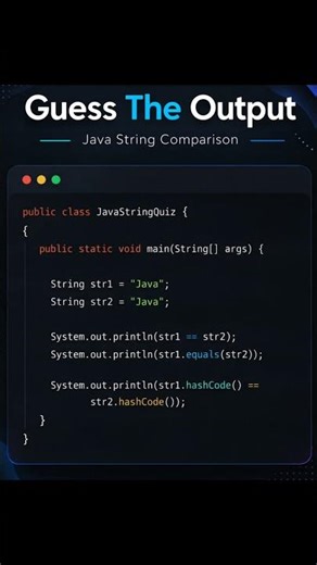 Java Code Output