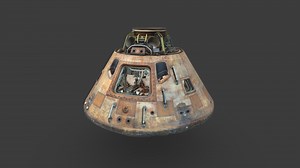 Apollo 11 Command Module (Combined) - Download Free 3D model by The Smithsonian Institution (@Smithsonian)