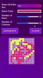 Pixel art maker using JavaScript | SUBSCRIBE NOW NSCODE