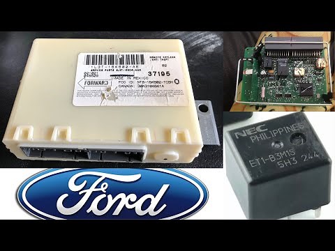 Ford Keyless Entry Module Repair (2L3T-15804-AAS), (1L3T-15K602-AE) & Replace Bad Relay ET1-1C3U-AA