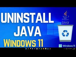How to Uninstall Java from Windows 11 Completely