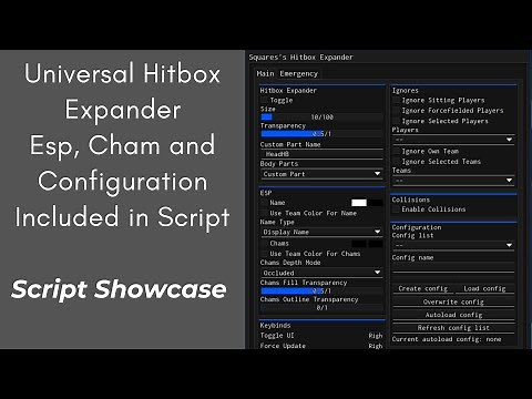 Roblox Universal Hitbox Expander Hack (Pastebin)