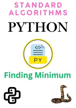 Finding Minimum in Python– Algorithm Coding for Middle & High school learners