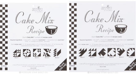 Miss Rosie's Quilt Co. Patterns for Moda Fabrics | Cake Mix Recipes