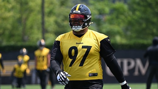 Cam Heyward isn't fully practicing, wants a revised contract