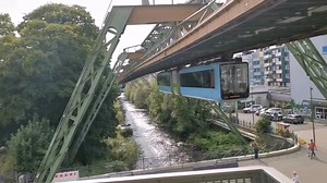 The Damned have a day off in Essen so I took the S9 train down to Wuppertal to reacquaint myself with the towns fabulous suspension railway. Yes, it's beautifully retro but also such a great idea that surely more cities around the world could've done something similar as the railways footprint is not much more than a collection of lamp posts - even the stations are on stilts! Well worth a visit playmates if you're into this kinda thing. 😎 Oh, and here's the gigs.. 5 Ruhrpott Rodeo 6 Berlin, Met