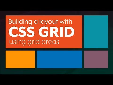 Creating a nice layout CSS Grid layout using grid template areas