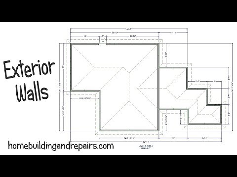 How To Draw Exterior Walls In Home Designer - Floor Plans