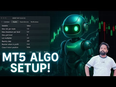 MetaTrader 5 Algo Setup Tutorial (MT5) [ For Beginners ] - 2025 Edition