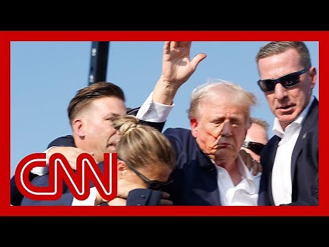 Video captures shooting at Trump rally