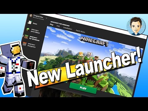 New Minecraft Launcher Let's Install and Check It Out! Bedrock and Java