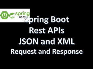 Spring Rest APIs supporting both JSON and XML request and response | Spring boot Tutorial part 15.