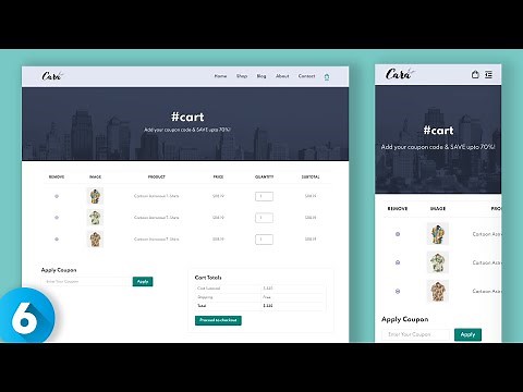 Build and Deploy Ecommerce Website Using HTML CSS JavaScript | Ecommerce Website Part 6