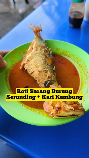 Delicious Roti Canai with Mackerel Curry at Bella Roti Canai, Ampang