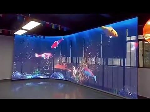 UNIT Glass Window Light Weight Transparent LED Display Screen