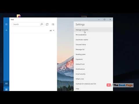 How To Delete your email Account From Windows 10 Mail App