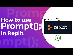 How to use Prompt(); in Replit Javascript JS Code